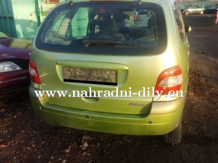 Renault Scenic zelená na náhradní díly Pardubice / nahradni-dily.eu