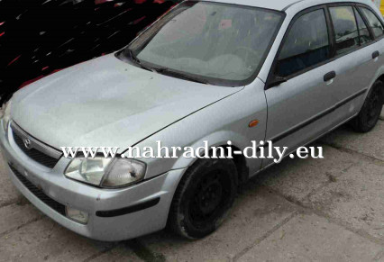 Mazda 323 stříbrná na náhradní díly Praha / nahradni-dily.eu