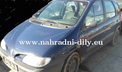 Renault Scenic modrá na náhradní díly Praha / nahradni-dily.eu