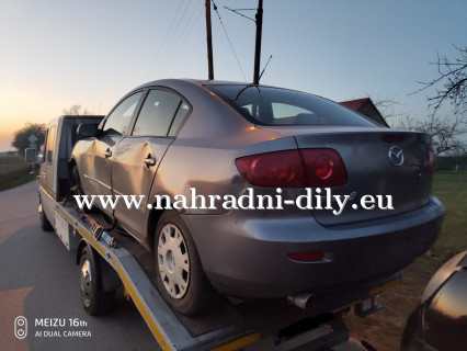 Mazda 3 – díly z tohoto vozu