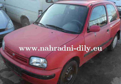 Náhradní díly z vozu Nissan Micra / nahradni-dily.eu