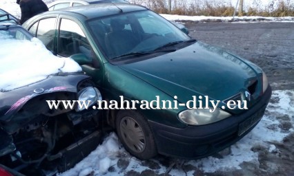 Renault Megane 1,4 16v zelená na díly ČB / nahradni-dily.eu