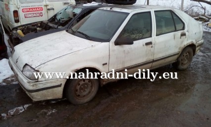 Renault 19 bílá na díly České Budějovice / nahradni-dily.eu