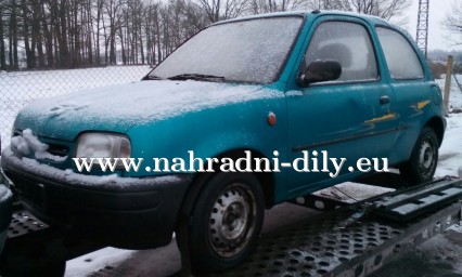 Nissan Micra 1,3i na díly České Budějovice / nahradni-dily.eu