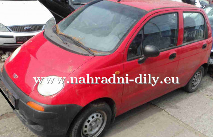 Náhradní díly z vozu Daewoo Matiz