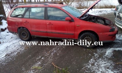 Fiat marea 1,6 16V červená na díly České Budějovice / nahradni-dily.eu