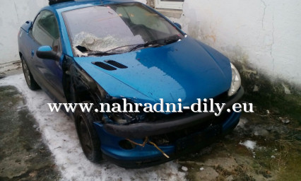 Peugeot 206 1.6 16v modrá na díly České Budějovice / nahradni-dily.eu