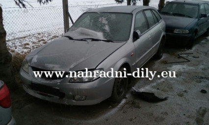 Mazda 323 stříbrná na díly České Budějovice / nahradni-dily.eu