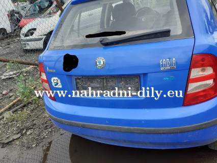 Škoda Fabia modrá na náhradní díly Pardubice / nahradni-dily.eu