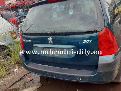 Peugeot 307 zelená na náhradní díly Pardubice / nahradni-dily.eu