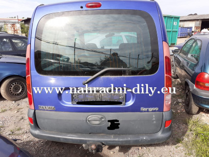 Renault Kangoo modrá na náhradní díly Pardubice / nahradni-dily.eu