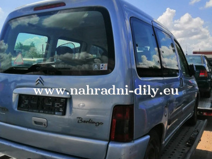 Citroen Berlingo na náhradní díly KV / nahradni-dily.eu