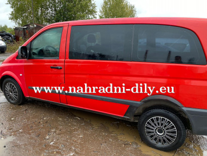 MB Vito červená na náhradní díly Pardubice / nahradni-dily.eu