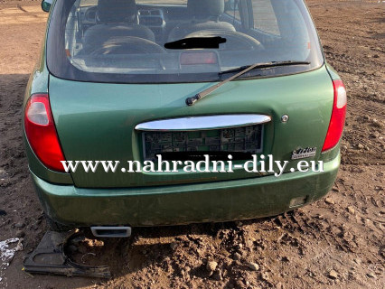 Daihatsu Sirion zelená na náhradní díly Pardubice / nahradni-dily.eu