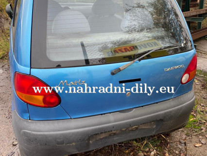 Daewoo Matiz modrá na náhradní díly Pardubice / nahradni-dily.eu