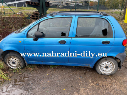 Daewoo Matiz modrá na náhradní díly Pardubice / nahradni-dily.eu