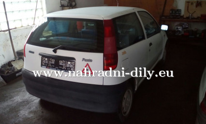 Fiat punto bílá na díly České Budějovice / nahradni-dily.eu