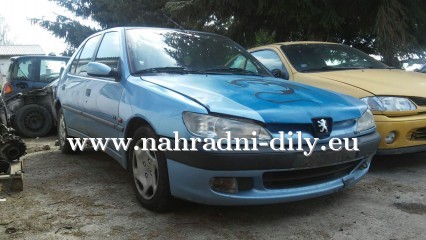 Peugeot 306 modrá na náhradní díly České Budějovice / nahradni-dily.eu