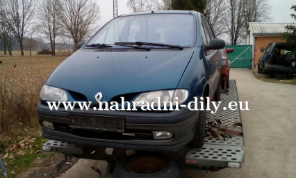 Renault Scenic modrá na díly ČB / nahradni-dily.eu